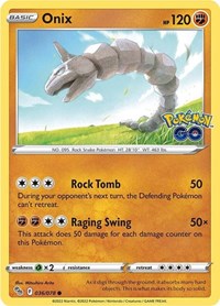 Onix - Pokemon GO - 036/078