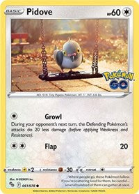Pidove - Pokemon GO - 061/078