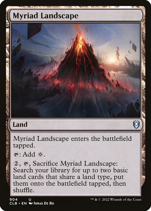 Myriad Landscape - Commander Legends: Battle for Baldur's Gate - 904