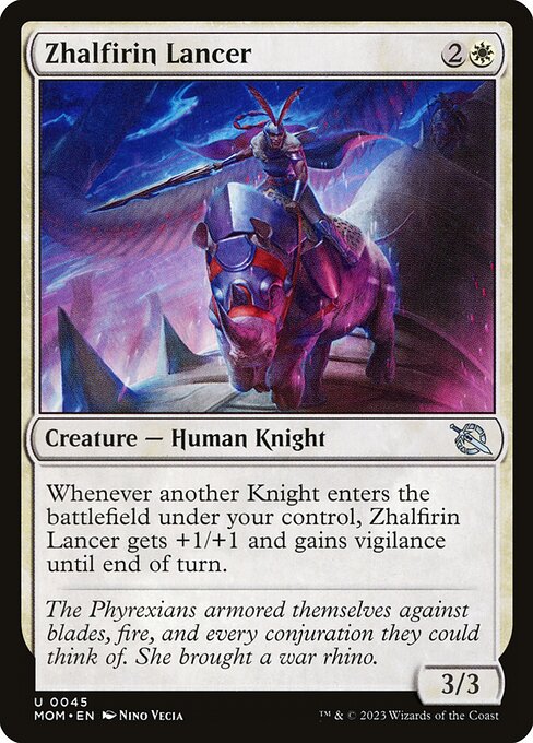 Zhalfirin Lancer - March of the Machine - 45