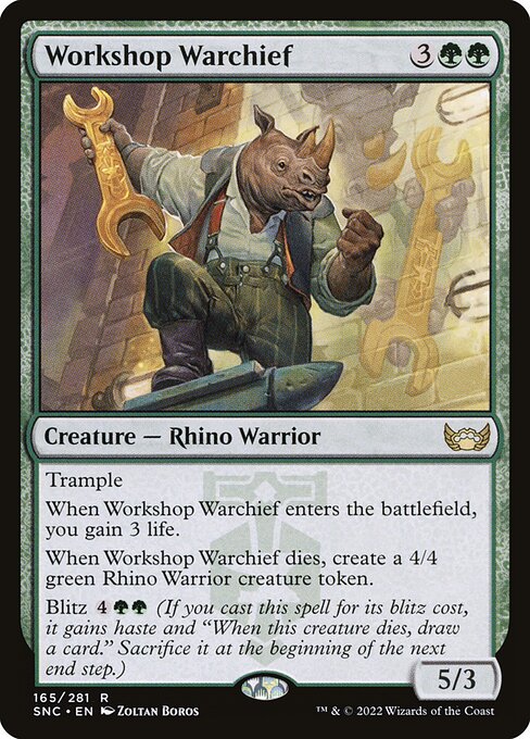 Workshop Warchief - Streets of New Capenna - 165