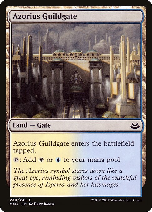 Azorius Guildgate - Modern Masters 2017 - 230