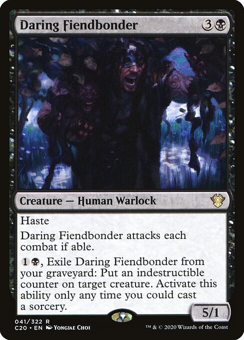Daring Fiendbonder - Commander 2020 - 41