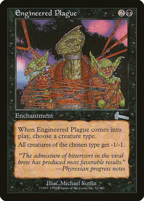 Engineered Plague - Urza's Legacy - 51