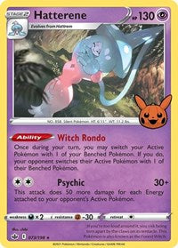 Hatterene - Trick or Trade BOOster Bundle - 073/198