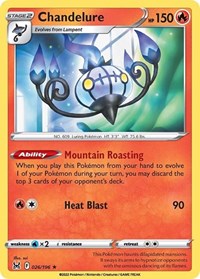 Chandelure - SWSH11: Lost Origin - 026/196