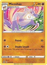 Mienshao - SWSH11: Lost Origin - 104/196
