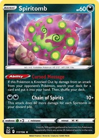Spiritomb - SWSH11: Lost Origin - 117/196