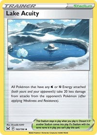 Lake Acuity - SWSH11: Lost Origin - 160/196