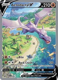 Aerodactyl V (Alternate Full Art) - SWSH11: Lost Origin - 180/196