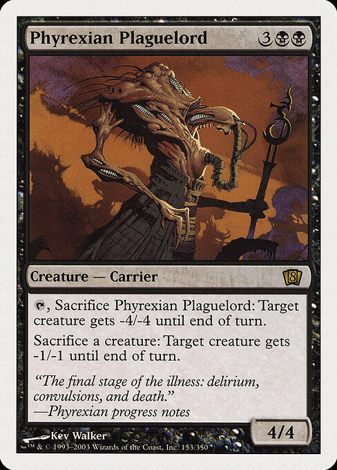 Phyrexian Plaguelord - Eighth Edition - 153