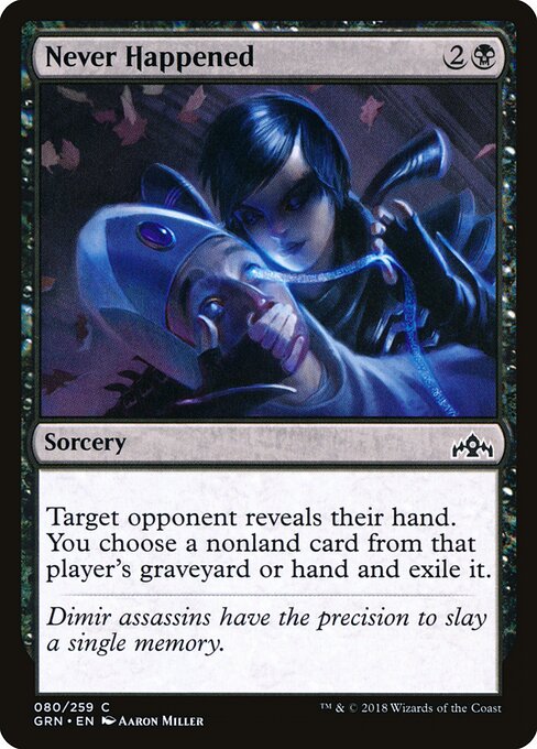 Never Happened - Guilds of Ravnica - 80