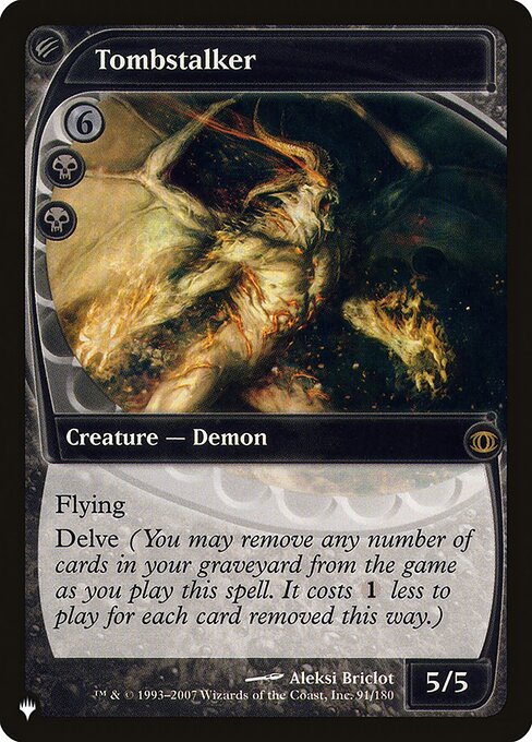 Tombstalker - The List - FUT-91