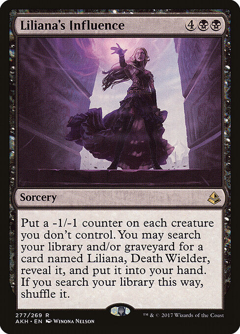 Liliana's Influence - Amonkhet - 277