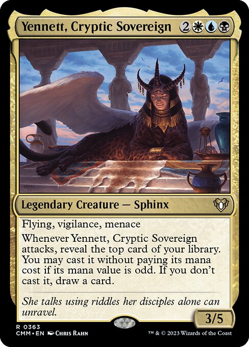 Yennett, Cryptic Sovereign - Commander Masters - 363