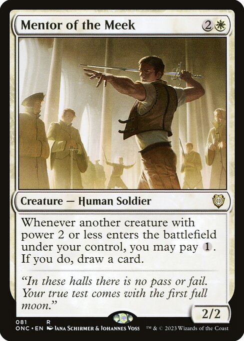 Mentor of the Meek - Phyrexia: All Will Be One Commander - 81