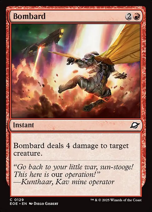 Bombard - Edge of Eternities - 129