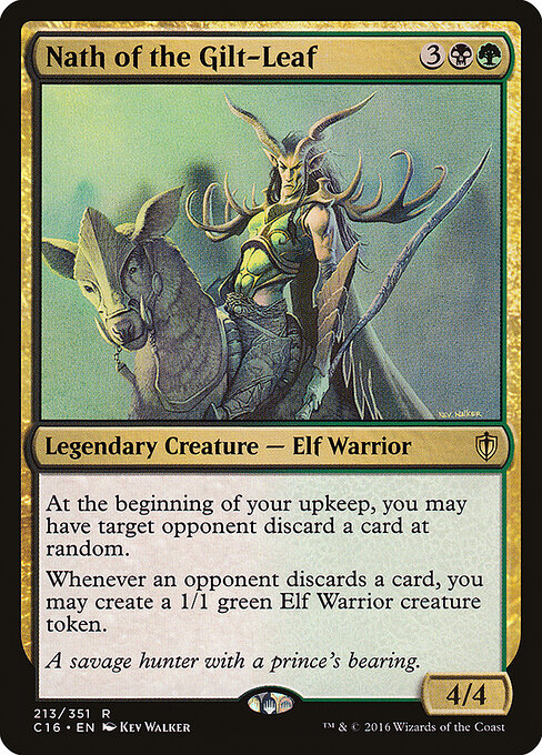 Nath of the Gilt-Leaf - Commander 2016 - 213