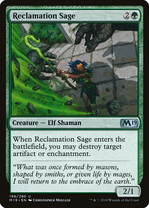 Reclamation Sage - Core Set 2019 - 196
