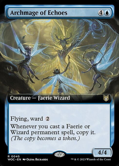 Archmage of Echoes - Wilds of Eldraine Commander - 45