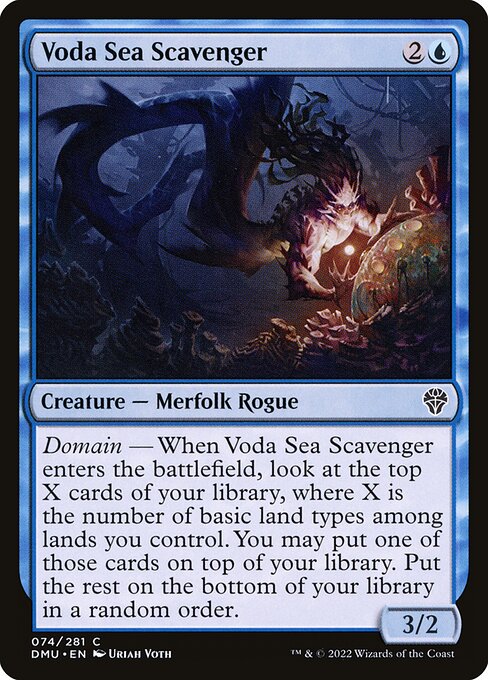 Voda Sea Scavenger - Dominaria United - 74