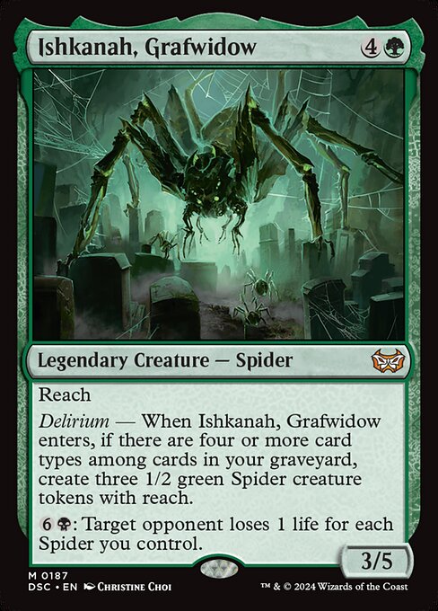 Ishkanah, Grafwidow - Duskmourn: House of Horror Commander - 187