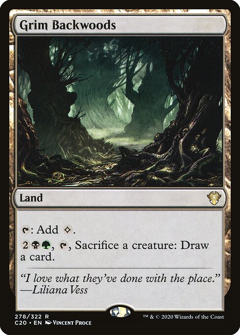 Grim Backwoods - Commander 2020 - 278