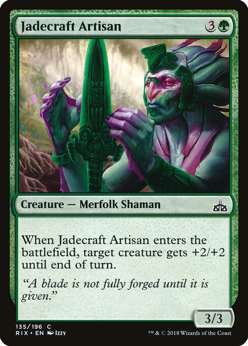 Jadecraft Artisan - Rivals of Ixalan - 135