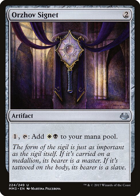 Orzhov Signet - Modern Masters 2017 - 224