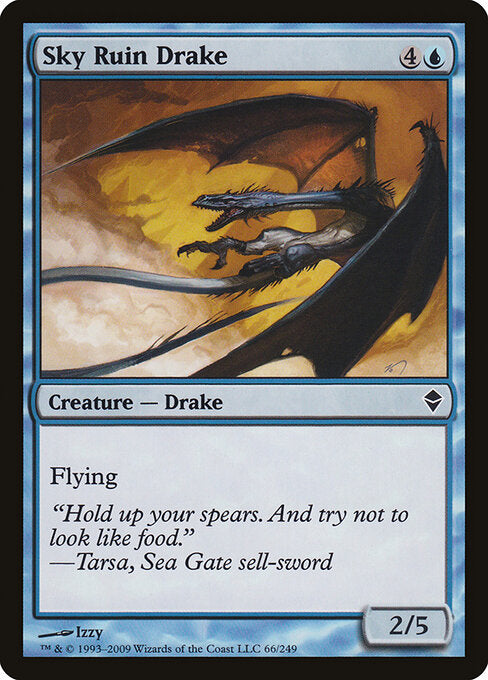 Sky Ruin Drake - Zendikar - 66