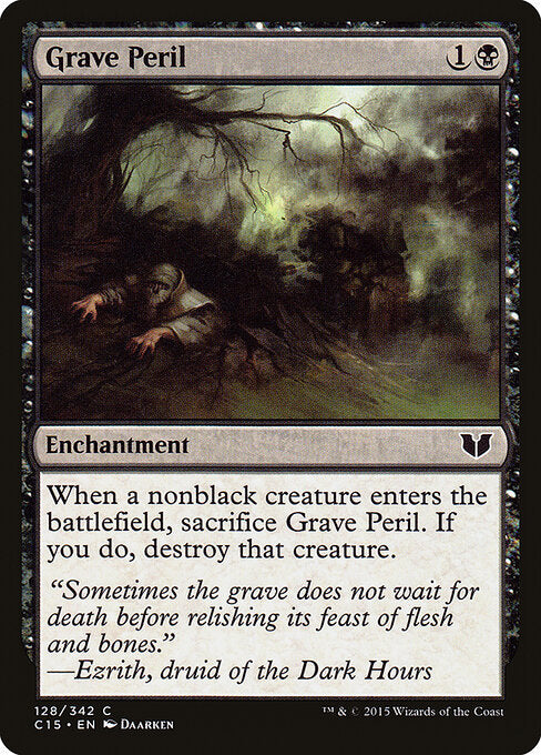 Grave Peril - Commander 2015 - 128