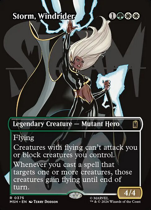 Storm, Windrider - Marvel Super Heroes - 375