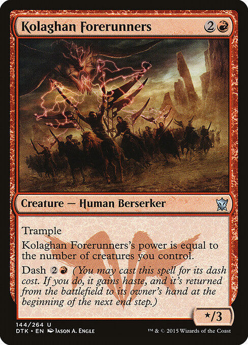 Kolaghan Forerunners - Dragons of Tarkir - 144