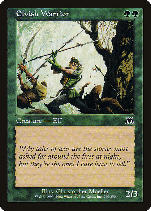 Elvish Warrior - Onslaught - 260