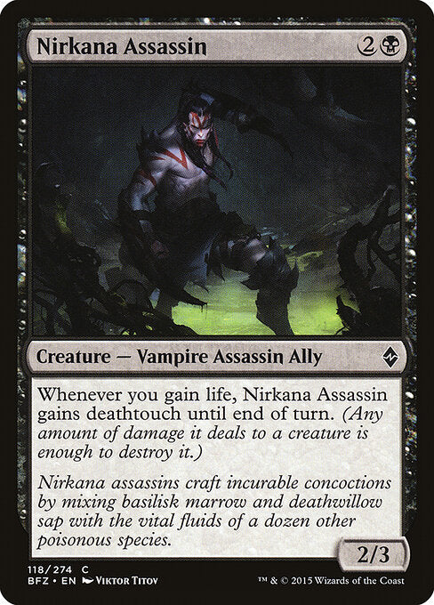 Nirkana Assassin - Battle for Zendikar - 118