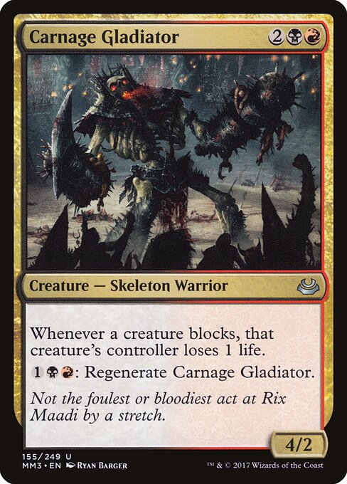 Carnage Gladiator - Modern Masters 2017 - 155