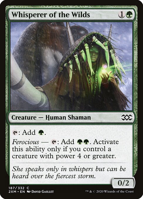 Whisperer of the Wilds - Double Masters - 187