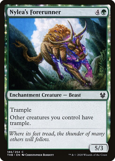 Nylea's Forerunner - Theros Beyond Death - 186