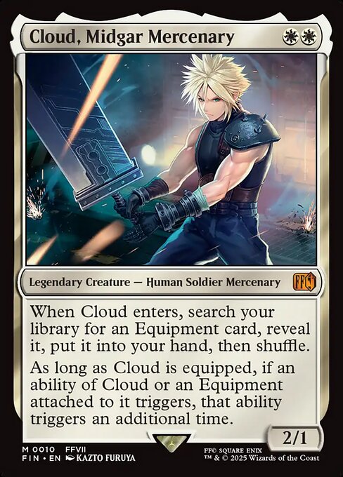 Cloud, Midgar Mercenary - Final Fantasy - 10