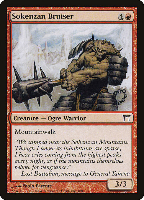 Sokenzan Bruiser - Champions of Kamigawa - 188