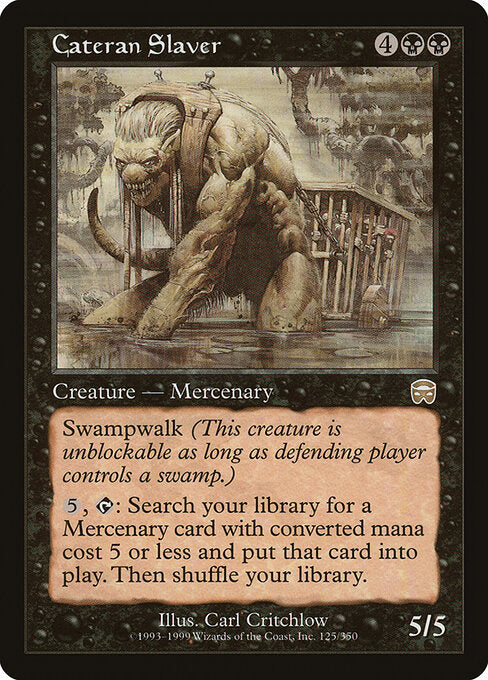 Cateran Slaver - Mercadian Masques - 125