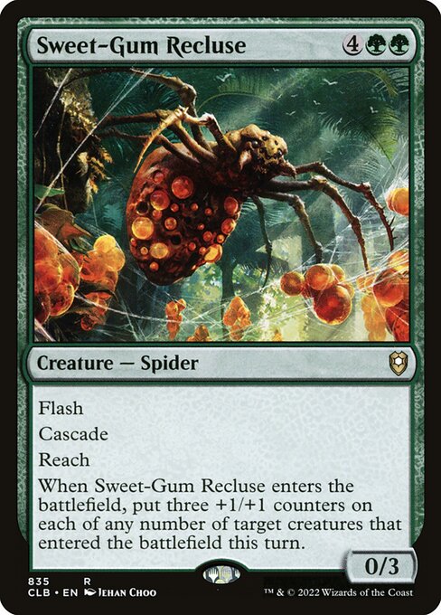 Sweet-Gum Recluse - Commander Legends: Battle for Baldur's Gate - 835