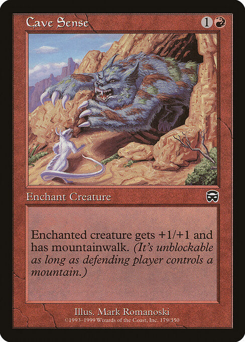 Cave Sense - Mercadian Masques - 179