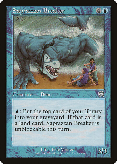 Saprazzan Breaker - Mercadian Masques - 98