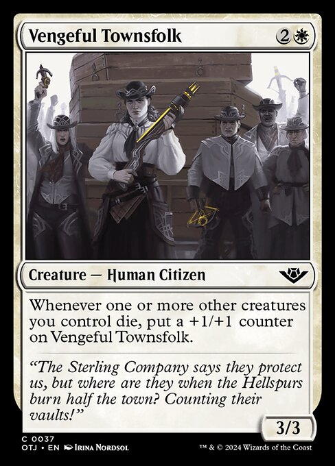 Vengeful Townsfolk - Outlaws of Thunder Junction - 37