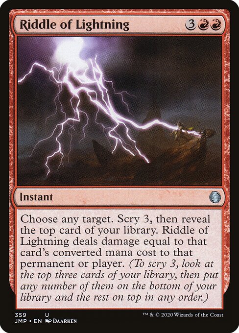 Riddle of Lightning - Jumpstart - 359
