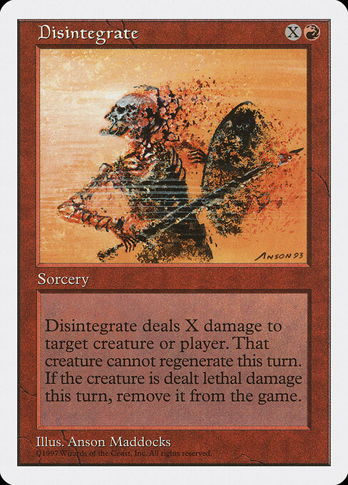 Disintegrate - Fifth Edition - 219