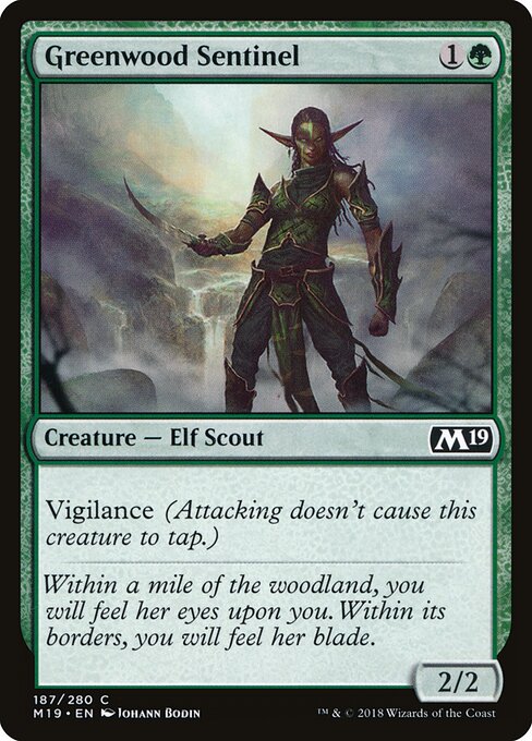 Greenwood Sentinel - Core Set 2019 - 187