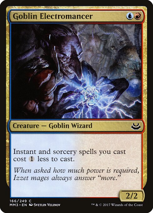 Goblin Electromancer - Modern Masters 2017 - 166