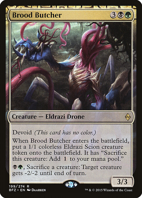 Brood Butcher - Battle for Zendikar - 199